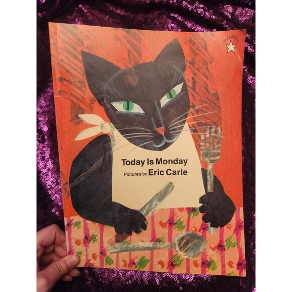 Today Is Monday Book By Eric Carle 1997 - Picture 1 of 2
